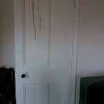 Internal door repair after burgalry