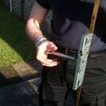 Checking the operation of a multipoint gearbox