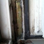Tilt & Open Window Conversion Badly damaged and very rusted old hinge