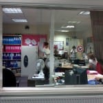 Old hatch from hallway