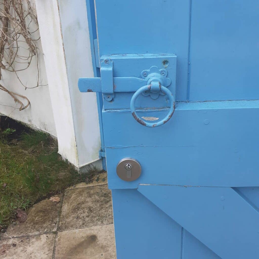 Lock Upgrades on External Wooden Gates 20
