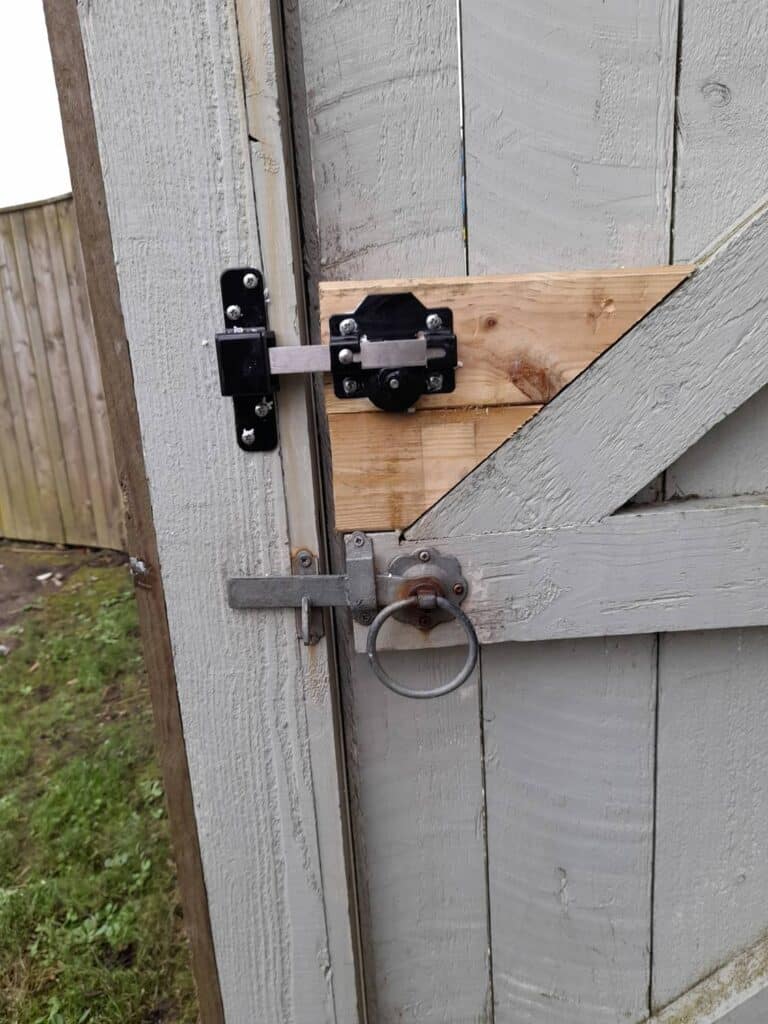 Lock Upgrades on External Wooden Gates 7