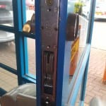 Lock replacement at Halfords Camborne