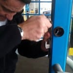 Lock replacement at Halfords Camborne