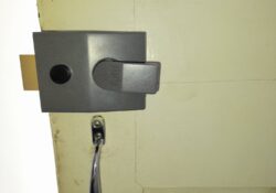 Locksmith St Just nightlatch replacement with new backset